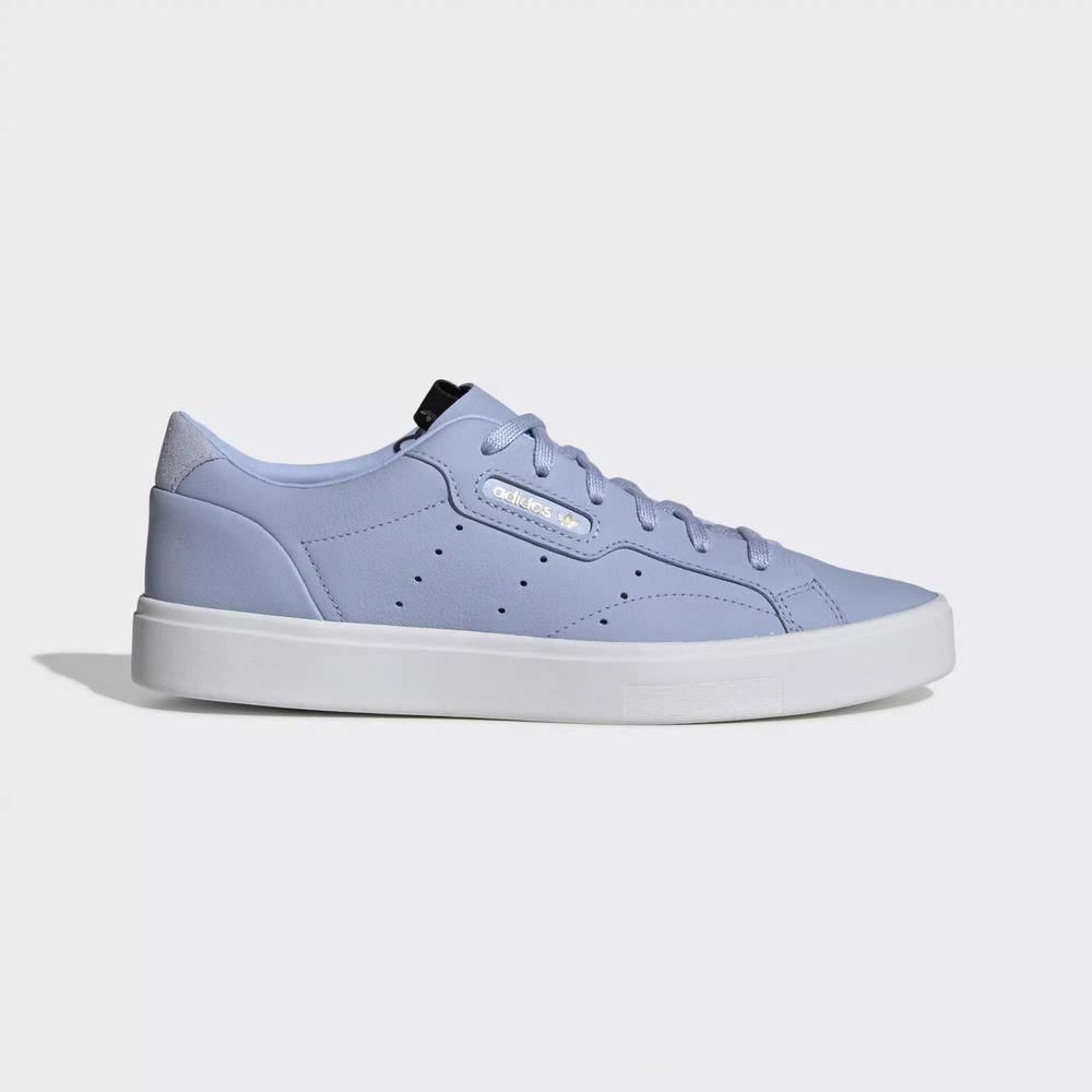 Adidas Sleek Tenis Azules Para Mujer (MX-29833)
